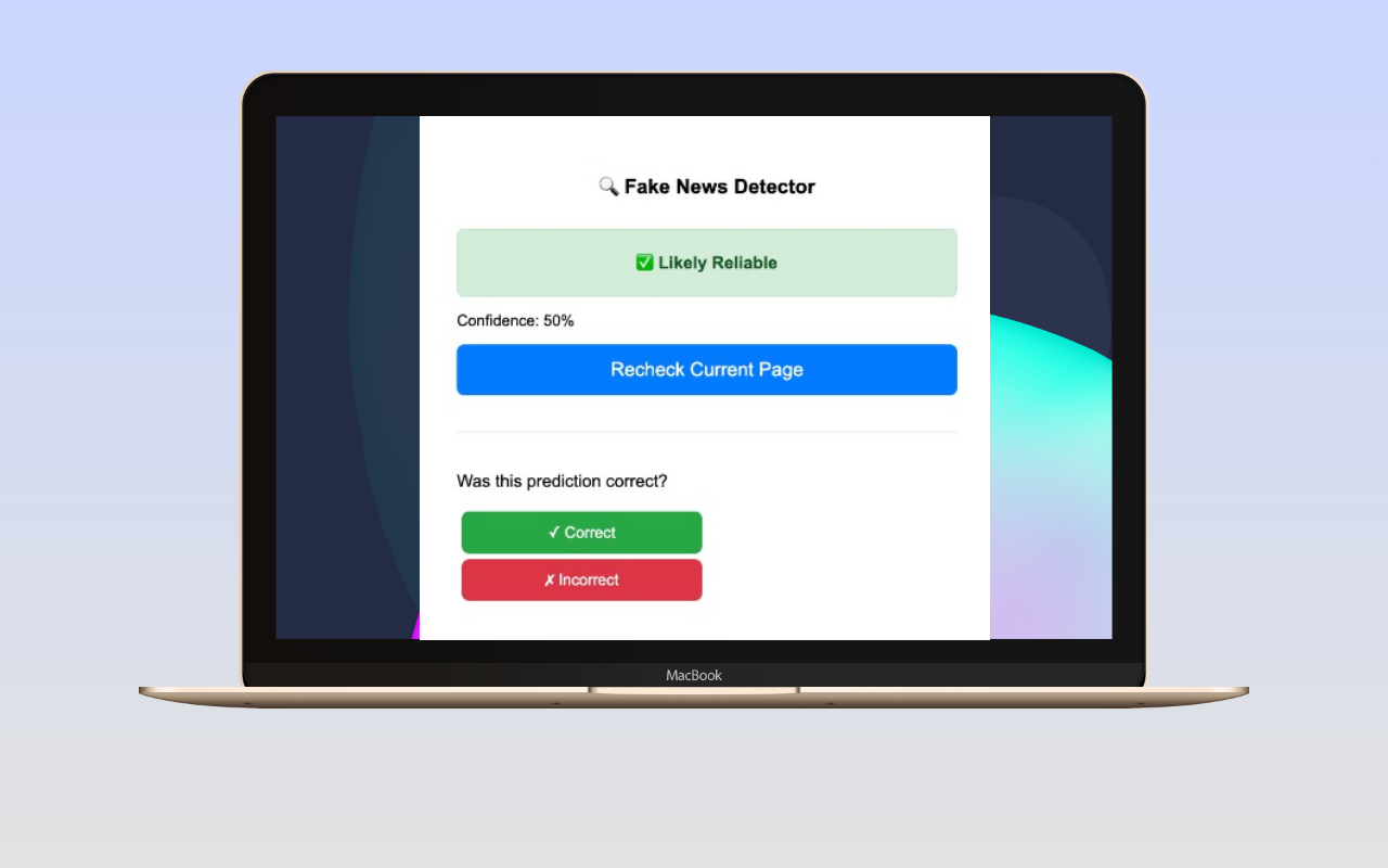 News Credibility Analyzer Screenshot